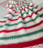  Christmas baby blanket in 100% cotton 