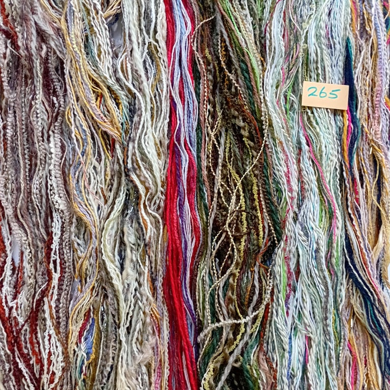 Creative threads and fibres selection for textile arts and crafts