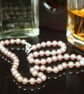 Pink with a Touch of Lavender Round Freshwater Pearl Necklace - Image 2
