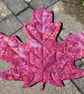Maple Leaf Mat - Red