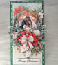 Handmade Christmas Card with Nativity Scene (13) Traditional 3D Christmas Card.  - Image 7