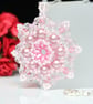 Large Star Pendant in Pastel Pink - Image 1