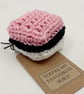 Crochet Liquorice Allsort - Alternative to a Greetings Card  - Image 2