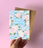 Blossom Mother's Day Card – Soft Floral Design - Image 2