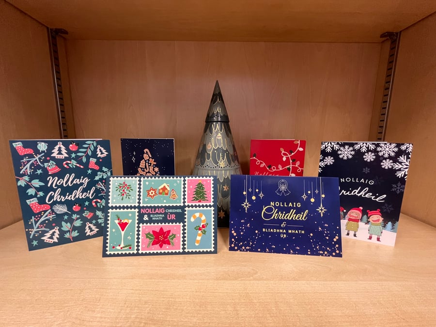 Scottish Gaelic Christmas Cards - Mixed Set Of 6