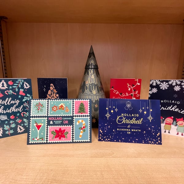 Scottish Gaelic Christmas Cards - Mixed Set Of 6
