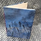 Handmade softcover notebook - "Look Up 1"