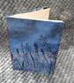 Handmade softcover notebook - "Look Up 1"