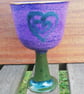 Traditional design stoneware and delightful Wine goblets - Image 5