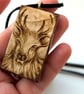 Majestic Stag Pendant, Wood Pyrography Deer Necklace, Ideal Nature Lover Gift  - Image 2