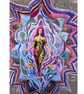 She Who Carries the Code - Original Mixed Media Collage - Image 2