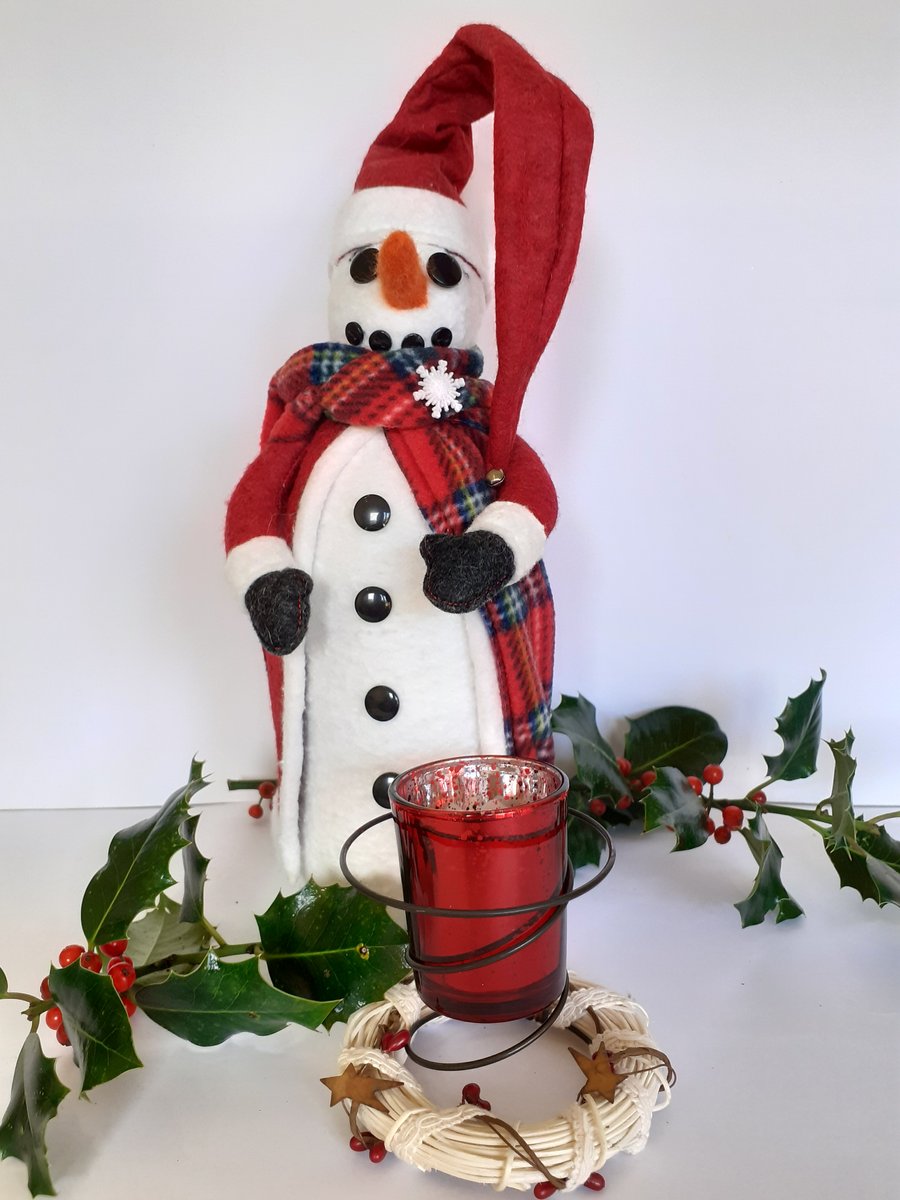 Red Votive T-Light Bed Spring