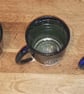 Spiral decorated, ceramic mug - Image 3