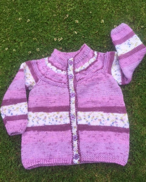 Random purple girls cardigan