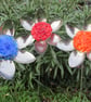 Metal Spoon Flowers (set of 3) - Image 1