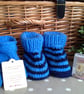 SALE Baby Boys Booties 2 PAIR PACK 3-9 months size - Image 1