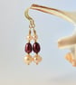 Freshwater Pearl & Gold Vermeil Earrings, Bridal, Birthday, Anniversary Gift - Image 4