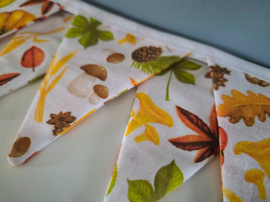 Mini Autumn Pumpkin Bunting