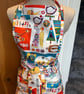 Ladies Christmas Apron, The Three Kings Theme Fabric. - Image 2