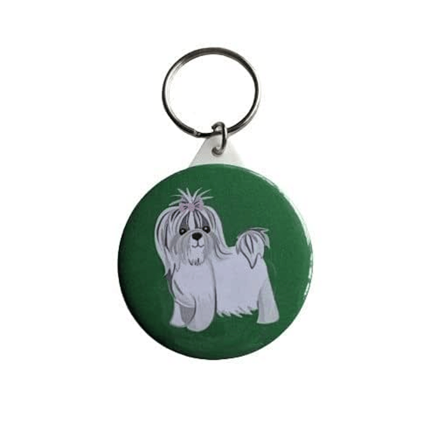 Shih Tzu Keyring - ShihTzu Dog Gifts
