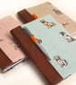 Summer Seconds Padded Notebook Cover in Blue, Notebooks, Notebook with Blue Dogs - Image 5