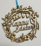'Happy Easter' wreath (medium) - Image 3