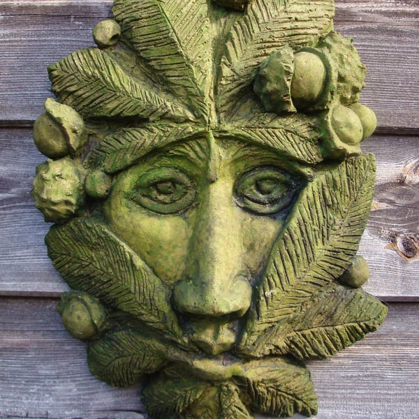 Conker Green Man Plaque plus Free Pocket Green Man