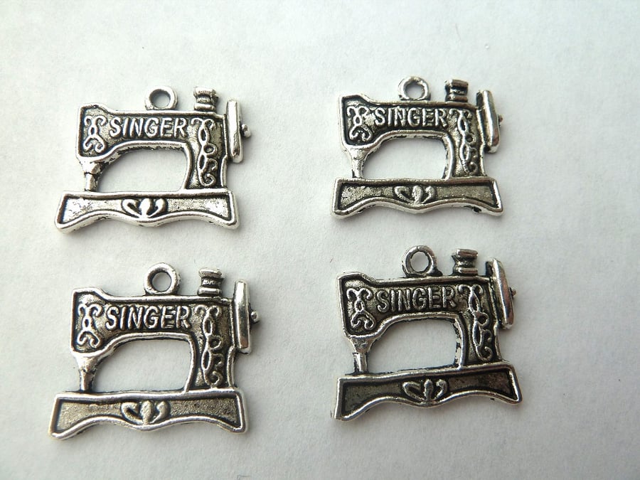 SALE 4 sewing machine charms