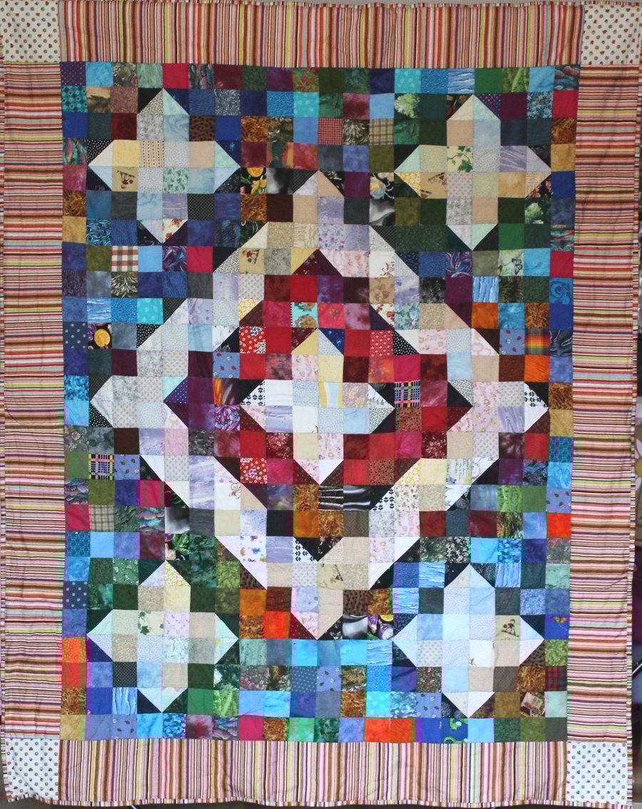 A single bed quilt