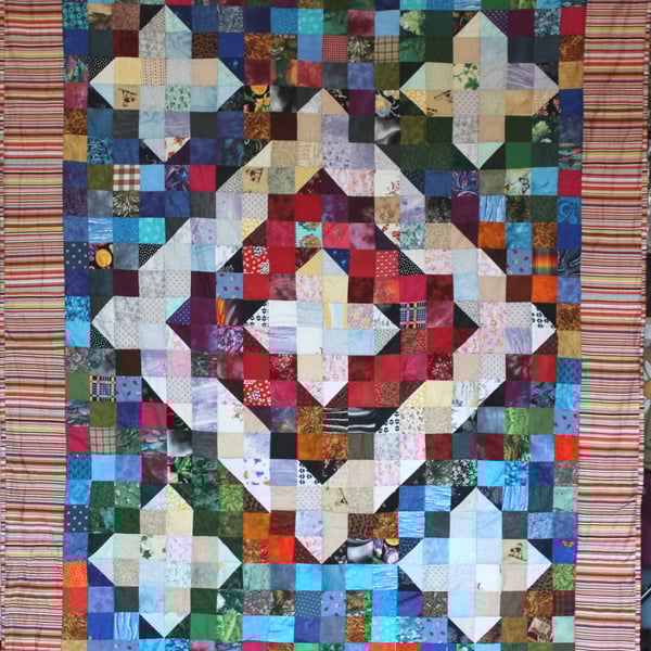 A single bed quilt