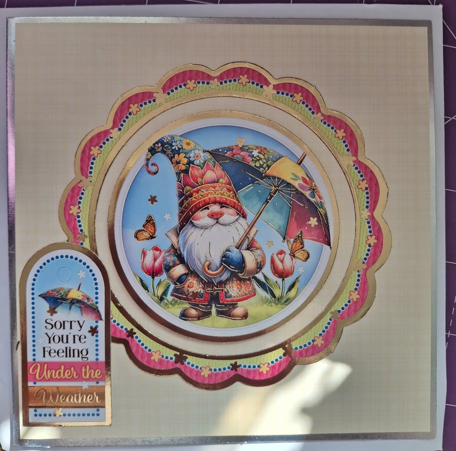 Pack of 9 Gnome Themed Greetings Cards