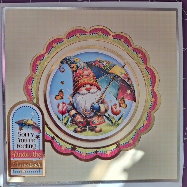 Pack of 9 Gnome Themed Greetings Cards