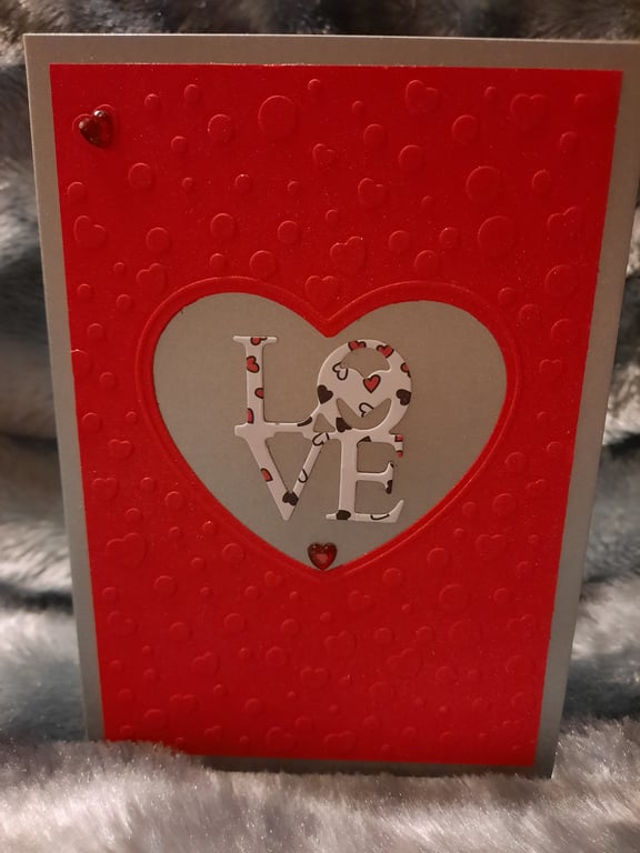 Simple but Effective Valentine's Day Card