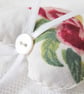 SET OF 3 LAVENDER BAGS - HEART SHAPED HAND EMBROIDERED - Image 5