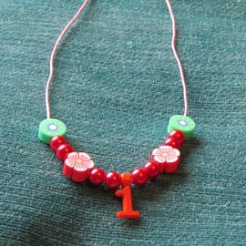 Children's '1' Charm Necklace