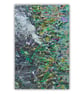 A mounted acrylic painting - waterfall - landscape - letterbox gift - Image 1