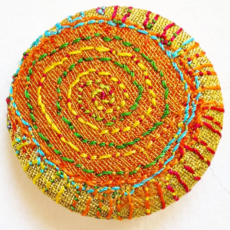 Stitched Silk Badge