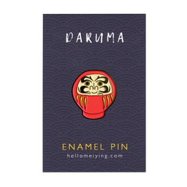 Daruma, Enamel Pin