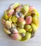 Polwarth Hand Dyed Fibre, Combed Top or Roving 100g