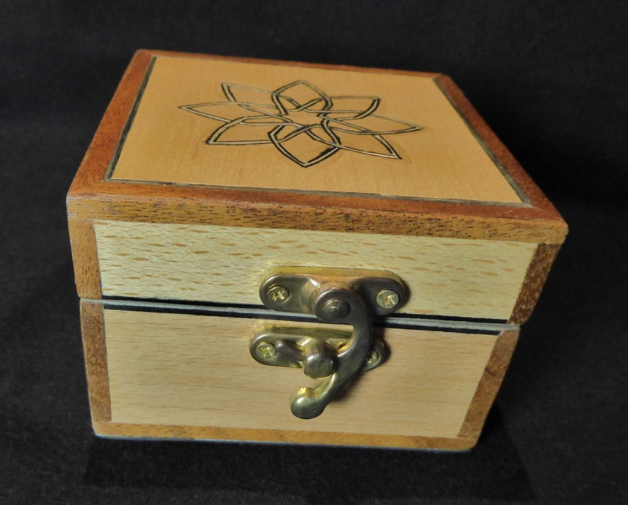 Wood Veneer Jewellery box