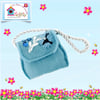 Reserved for Connor - Blue Embroidered Handbag