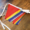 Rainbow bunting