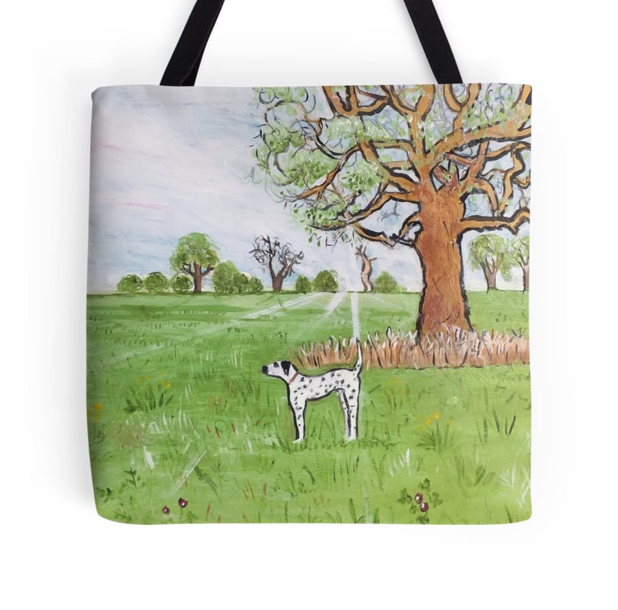 Beautiful Tote Bag Featuring A Design Based On The Painting 'Tuesday Afternoon’
