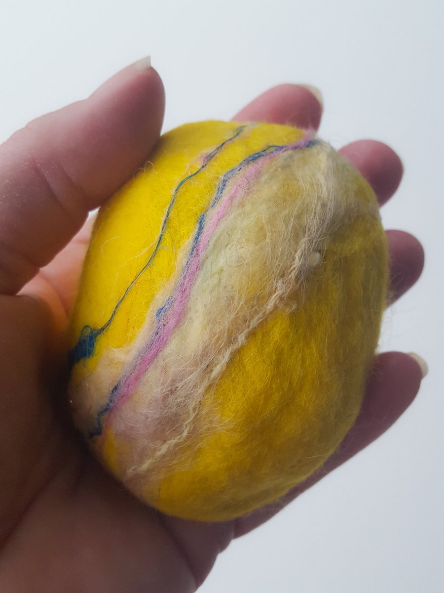 Handcrafted Felted Soap Pebbles