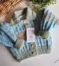 Designer Hand Knitted Baby Boys Cardigan Size 3-9 months size - Image 9