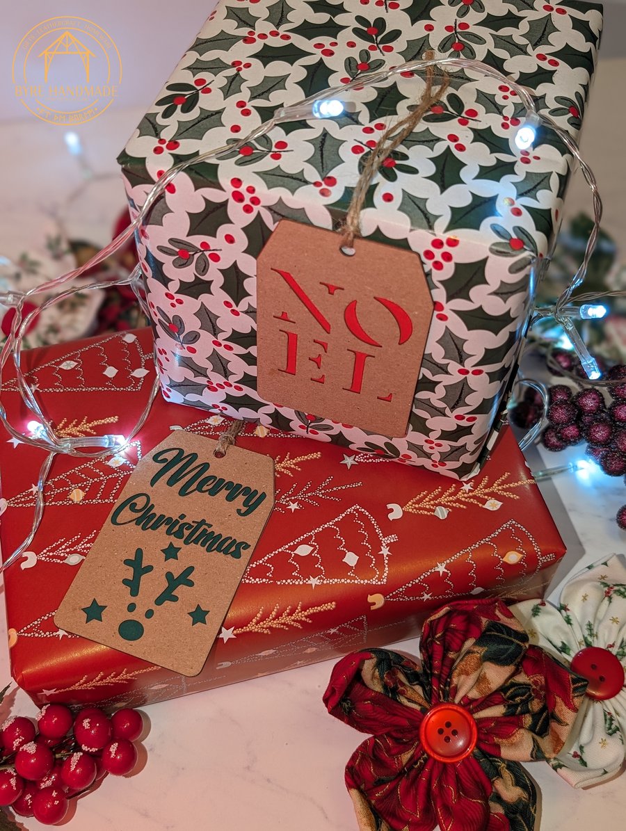 Set of 16 Christmas Gift Tags