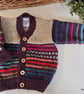 Designer Jaeger Merino Wool Baby Cardigan 9-18 months size  - Image 2