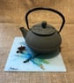 Barn Owl Glass Trivet, Owl Pot Stand, Table Mat, Placemat, Hot Plate Table Prote - Image 5
