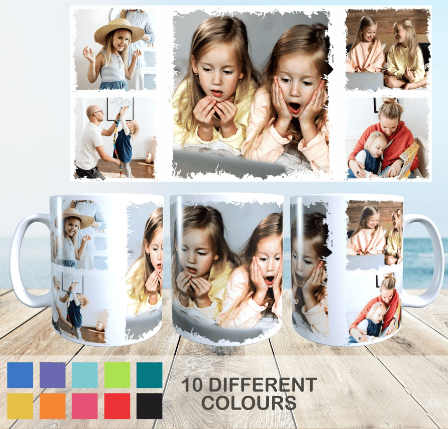 The "Five Moments" Personalised Mug