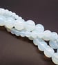 Opalite Beads 8mm Round, Synthetic White Opal, Jewellery Making Supplies - Image 4